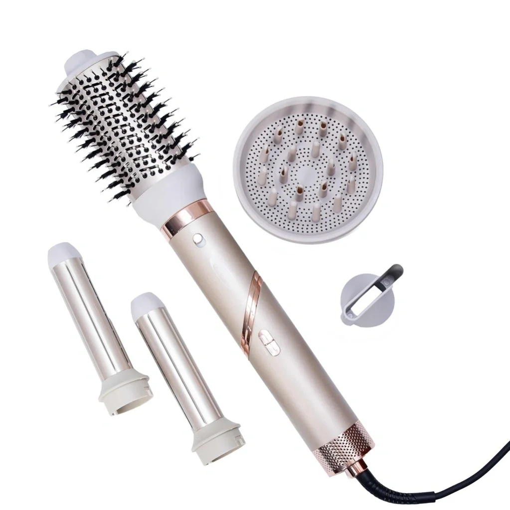 Coffret Brosse Soufflante 5En1 1000W  Florence HK-455