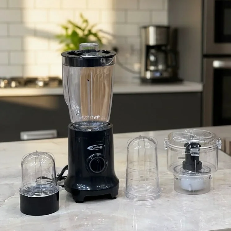 Blender 4EN1 1500W 800ML Noir Florence HK-380