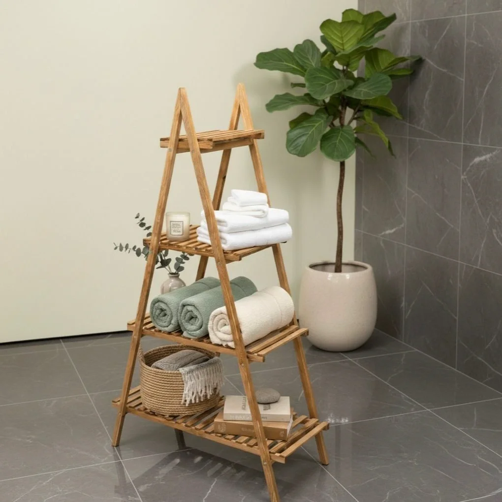 Etagère en Bois 4 Niveaux