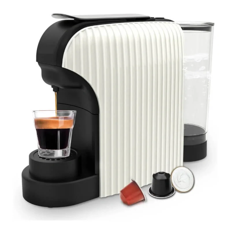 Machine café à capsule Nespresso Florence -1400W 1000 ml blanc