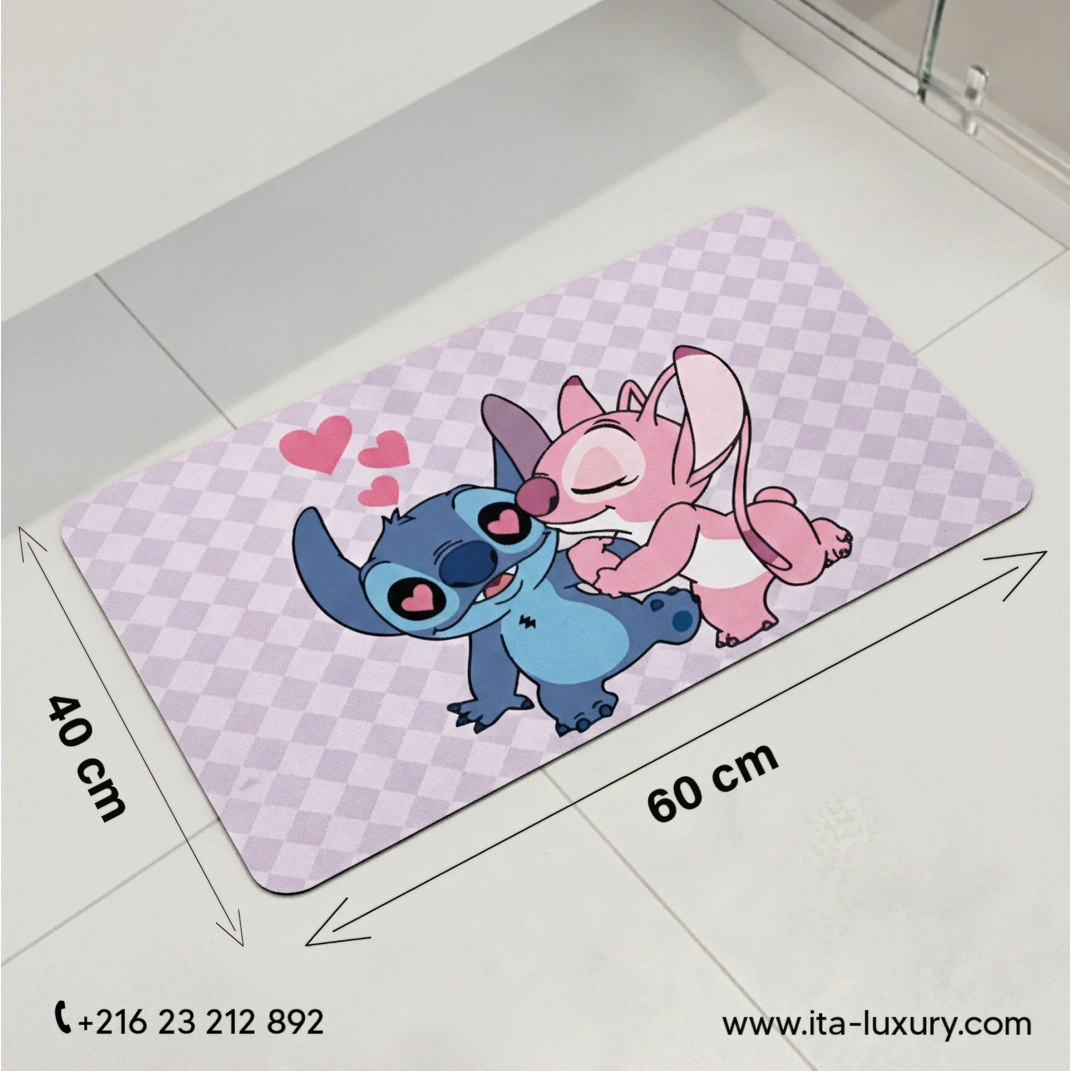 Tapis Absorbant – 40×60 cm – Anti-dérapant