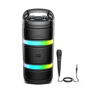 haut parleur sans fil a lumière RVB