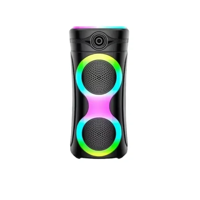 Haut parleur sans fil a lumière RVB
