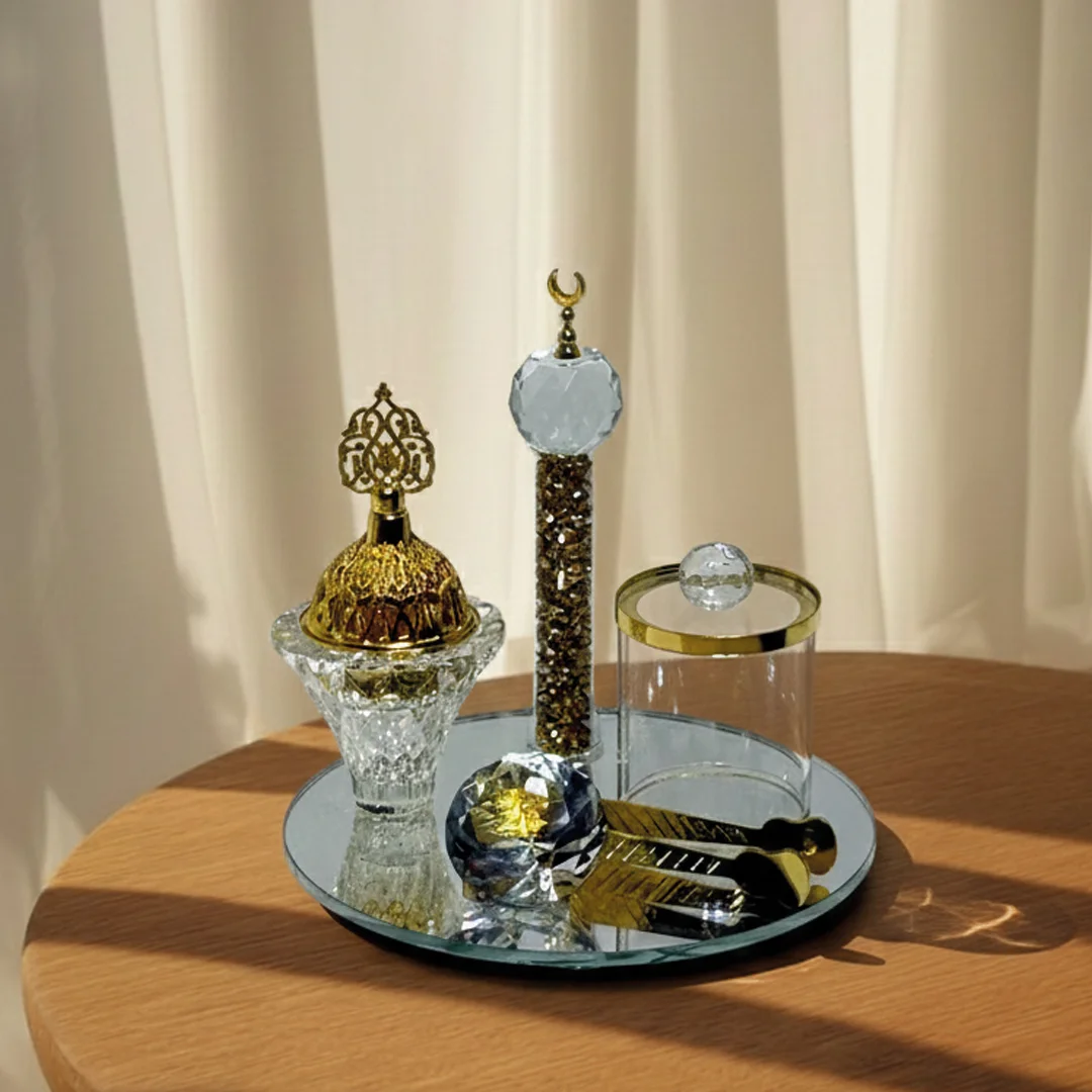 Encensoir En Verre Rotatif