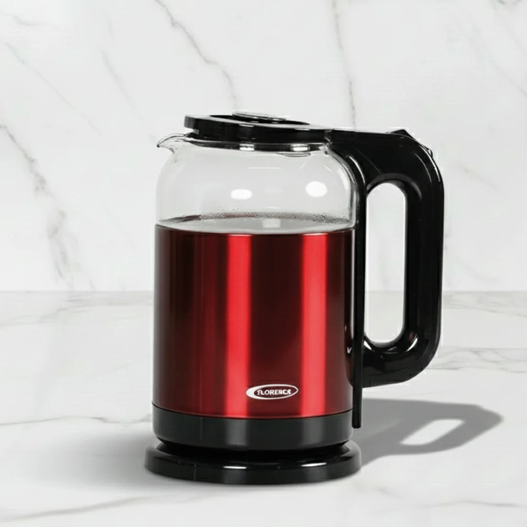 Bouilloire Électrique 1500W 2L Florence Noir HK-415